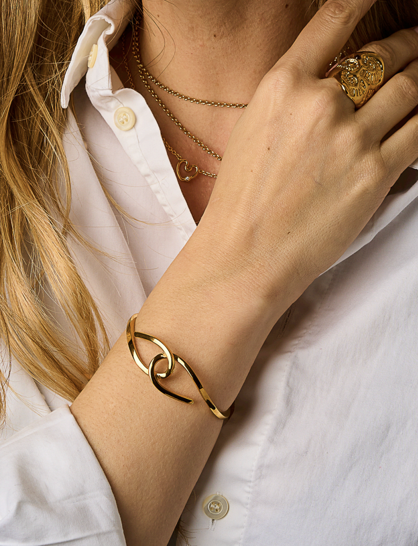 Bangle bracelet GRACE by Sande Paris Bangle bracelet GRACE by Sande Paris