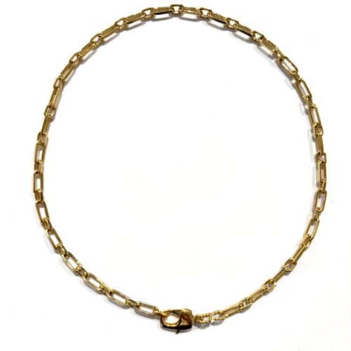 Collier Sande 2 plaqué or Necklace SANDE 2 gold plated 2 lengths