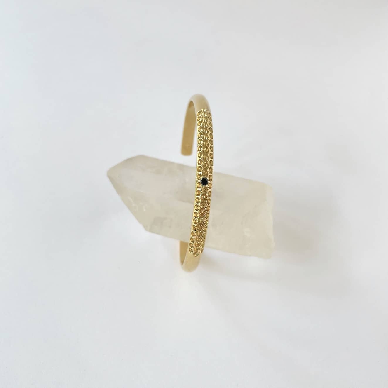 LULU spinel bangle bracelet jonc by Sande Paris bijoux Jewelry