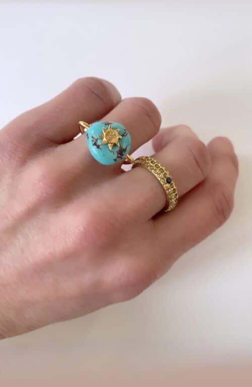 Bague Ring SOLAL Turquoise by Sande Paris