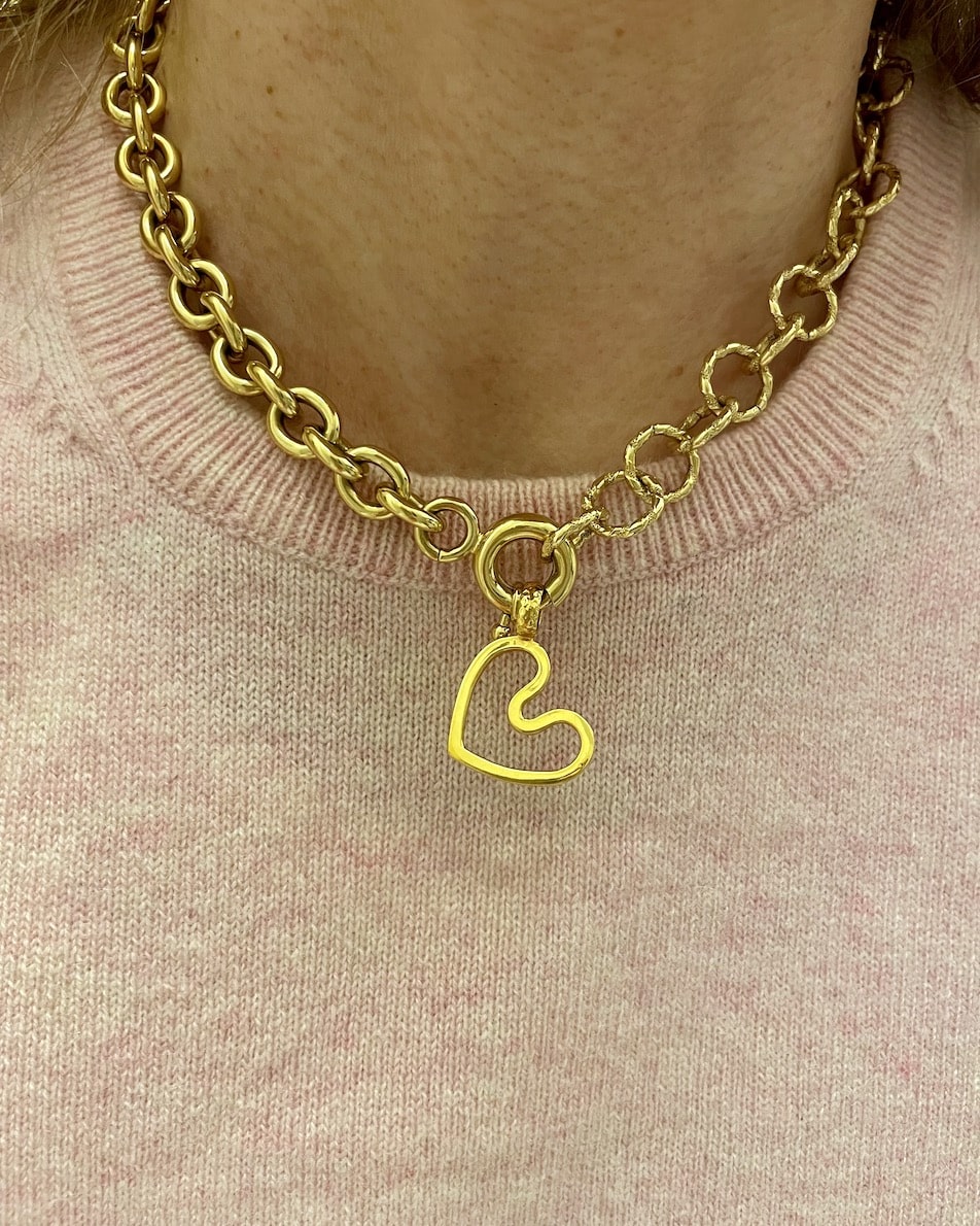 Pendentif Pendant Heart Coeur XS by Sande Paris jewelry