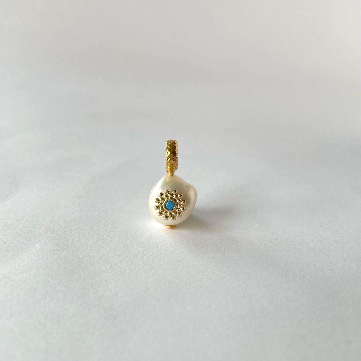 Pendentif perle d'eau douce LILY Pendant freshwater pearl by SANDE PARIS bijou jewel