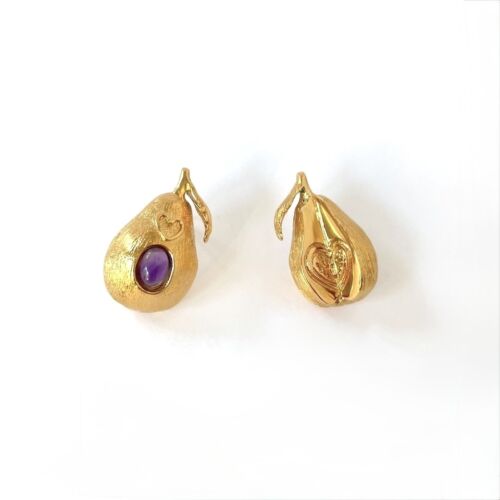 Pendentif Pendant LOUISE pear Poire by Sande paris bijoux jewel