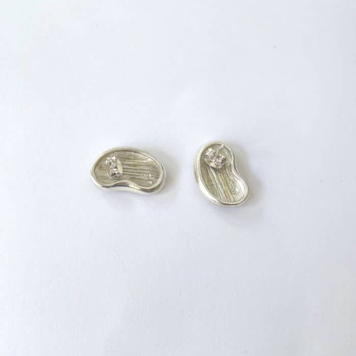 Earrings GALA sterling Silver Boucles d'oreilles GALA argent by SANDE PARIS jewel