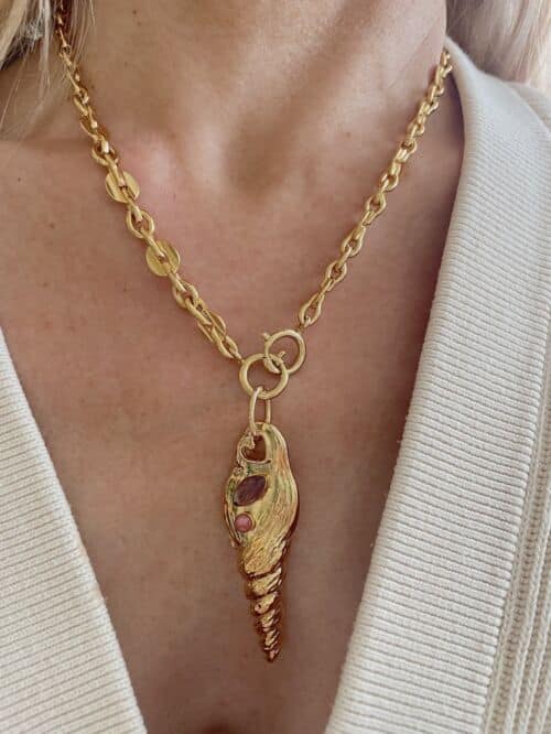 Necklace Collier SYRACUSE CAPRICE by Sande Paris bijoux.