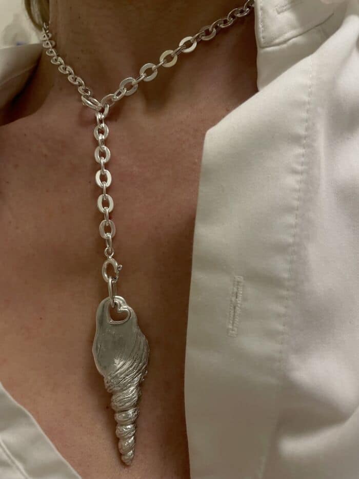 Necklace Collier SYRACUSE Sterling Silver Argent by Sande Paris bijoux.jewellery paris.
