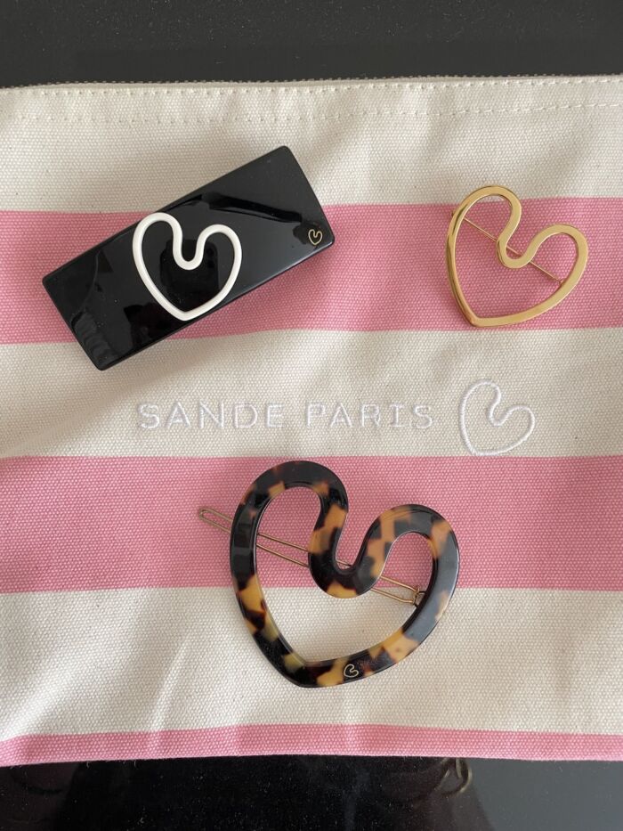 Trousse Pouch Place des Voges by SANDE PARIS.