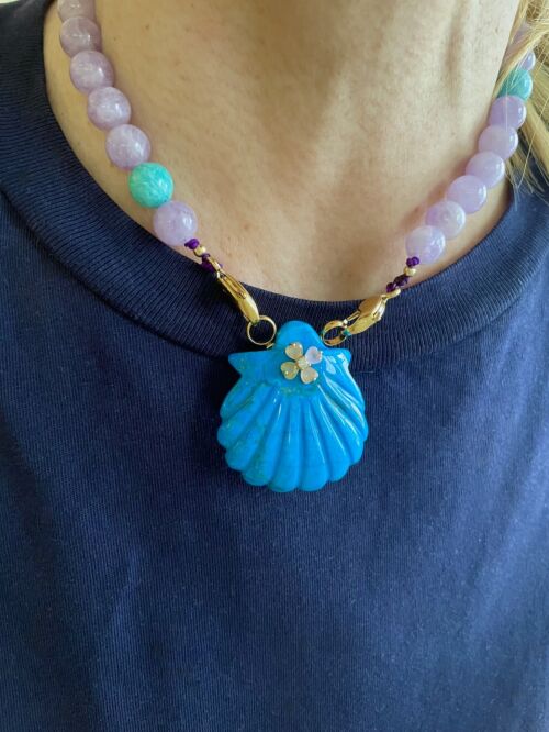 Collier Naya Lilas Blue