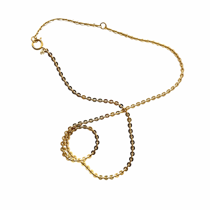 chaine petits ronds chain small circles by SANDE PARIS