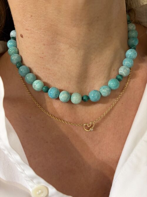 Collier Necklace Amazonite Malachite by Sande Paris.jpeg