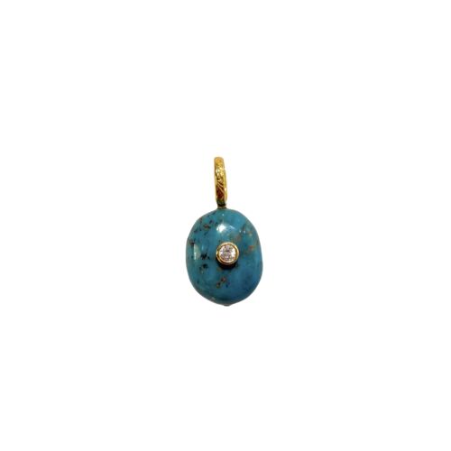 Pendentif EMMA turquoise pendant by Sande Paris