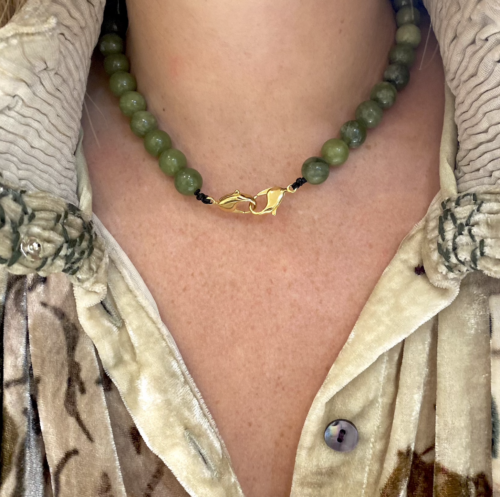 Sande Paris collier Jade bijoux