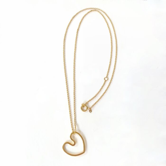 Sautoir COEUR AMOUREUX S Long necklace HEART IN LOVE S by SANDE PARIS Bijoux jewel