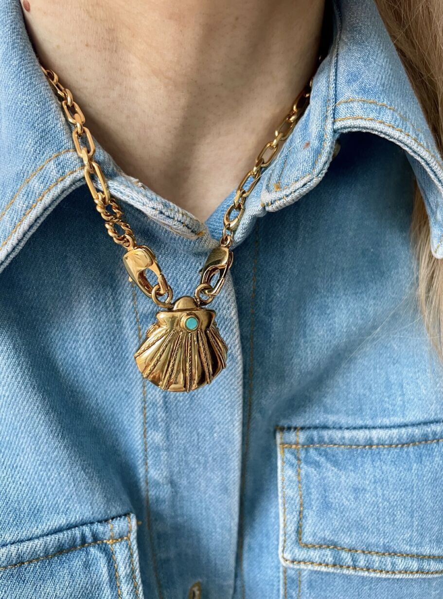 My secret shell necklace