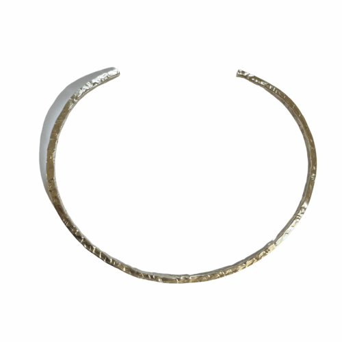 Torque Choker ANGELINA sterling silver Argent by Sande Paris