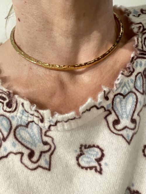 torque chocker Angelina by sande paris jewelry