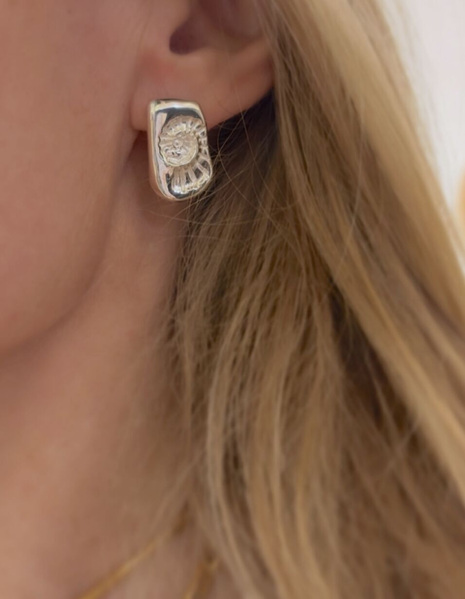 Boucles d'oreilles argent Earrings sterling silver CALYPSO by Sande Paris jewel