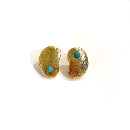 Gala Earrings Boucles d'oreilles Gala Turquoise by Sande Paris jewelry paris bijoux