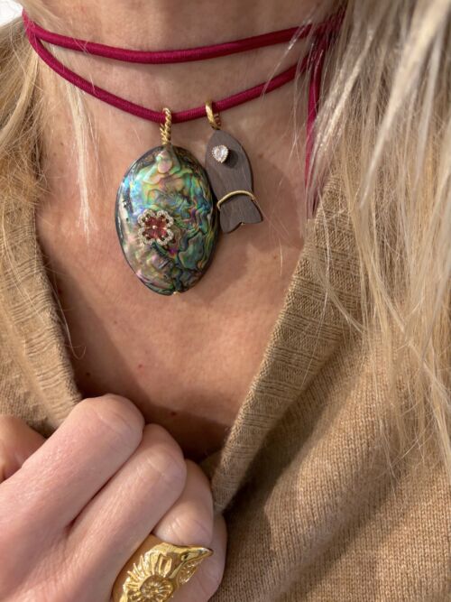 ABALONE pendant by Sande Paris