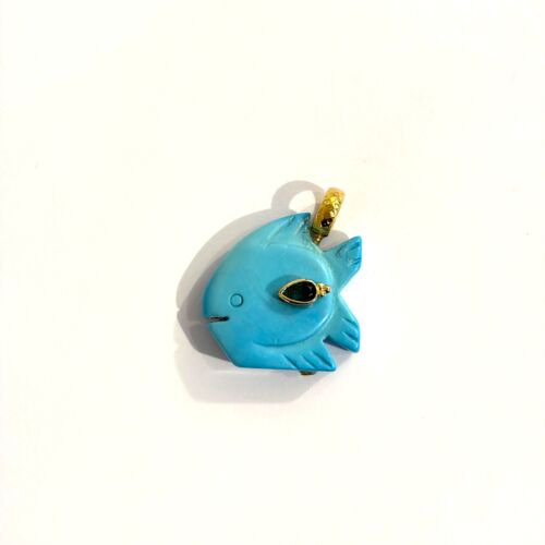 Fish pendant OSCAR pendentif Poisson by Sande paris