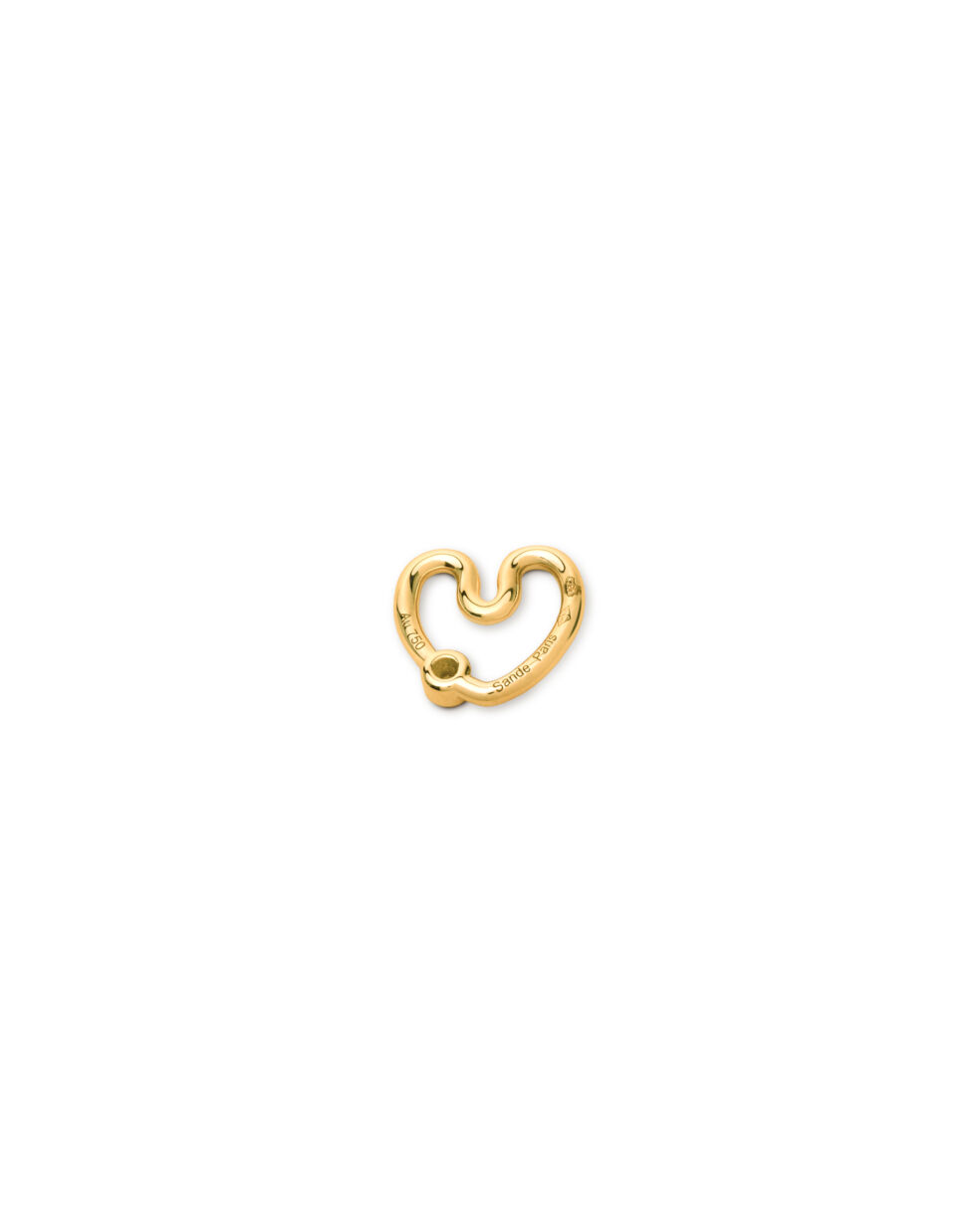 Pendentif-Coeur-Amour-Serti-Diamant-Or-18-carats-Sande-Paris-Fabrication-francaise-Poincon