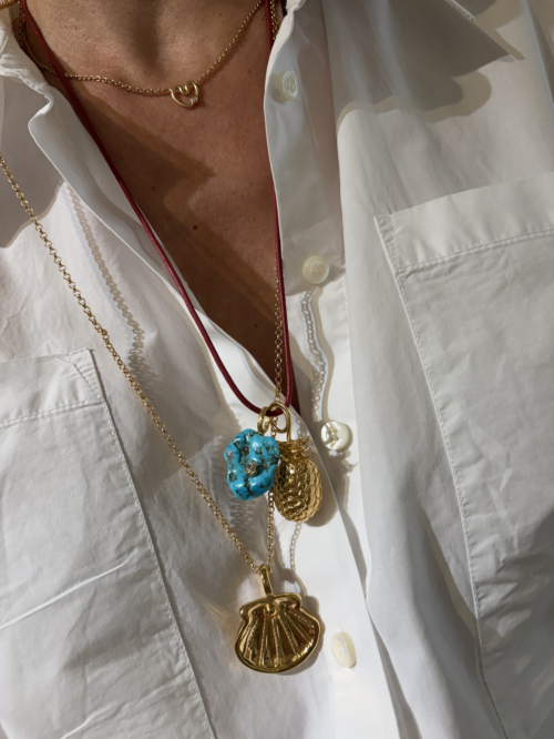 pendentif Coquillage Talisman pendant Talisman Shell by Sande Paris