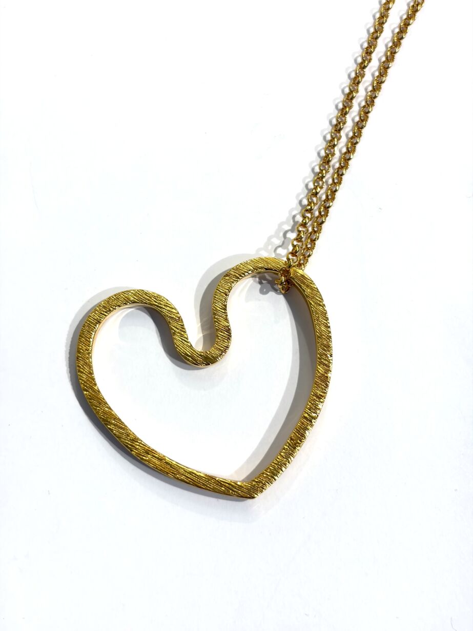 Sautoir Coeur Amoureux Long Necklace Heart in Love by Sande Paris